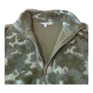 Express One Eleven Camo Pullover Fleece Pullover
